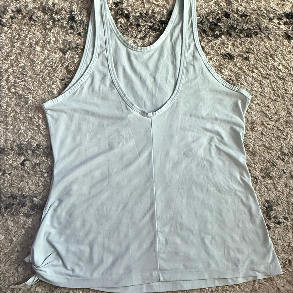 Athleta Light Blue Max Out  Tank Top - Picture 6 of 7